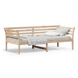Slaapbank zonder matras 80x200 cm massief grenenhout