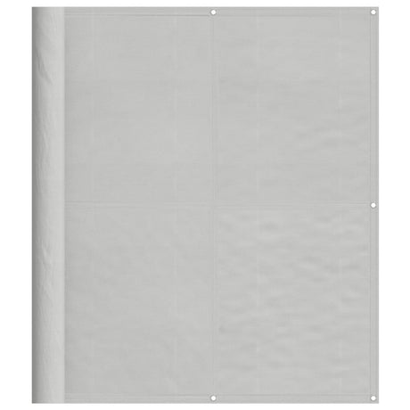 Balkonscherm 120x500 cm 100% oxford polyester lichtgrijs - AllerleiShop