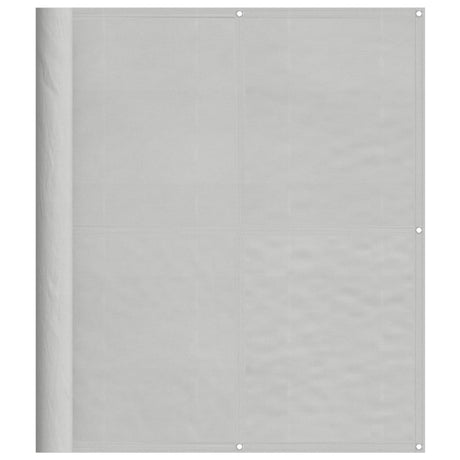 Balkonscherm 120x700 cm 100% oxford polyester lichtgrijs - AllerleiShop