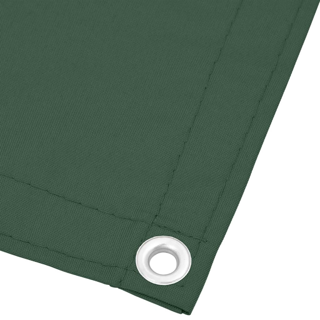 Balkonscherm 120x700 cm 100% oxford polyester donkergroen - AllerleiShop