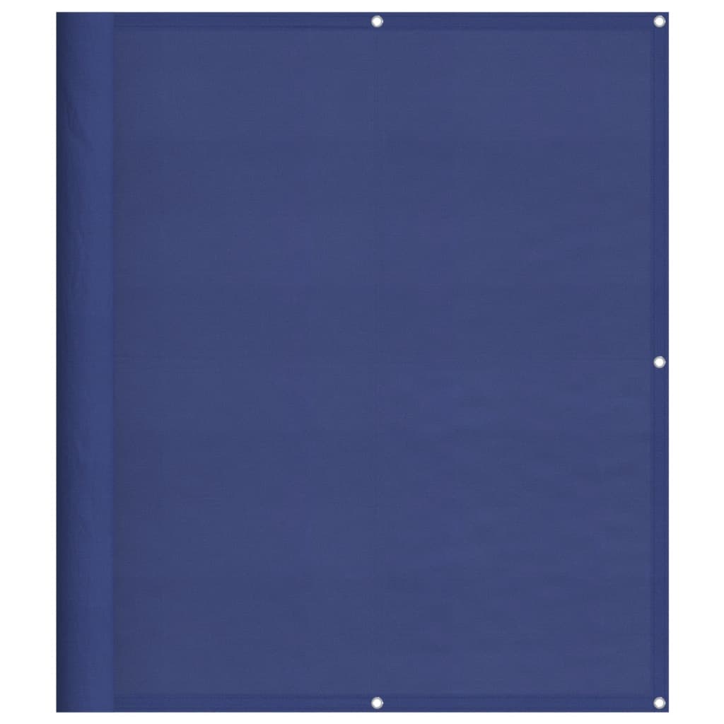 Balkonscherm 120x700 cm 100% oxford polyester blauw - AllerleiShop