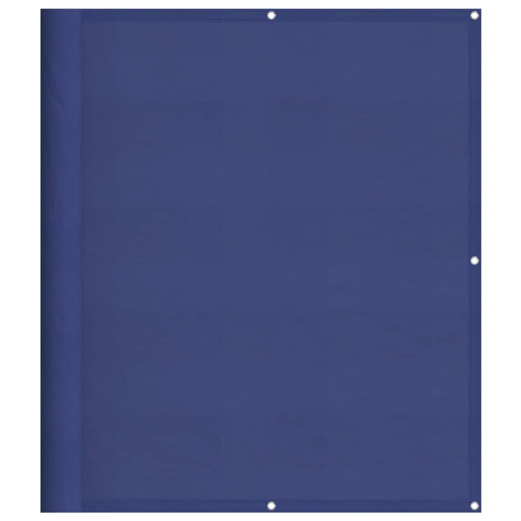 Balkonscherm 120x800 cm 100% oxford polyester blauw - AllerleiShop