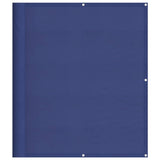 Balkonscherm 120x800 cm 100% oxford polyester blauw - AllerleiShop