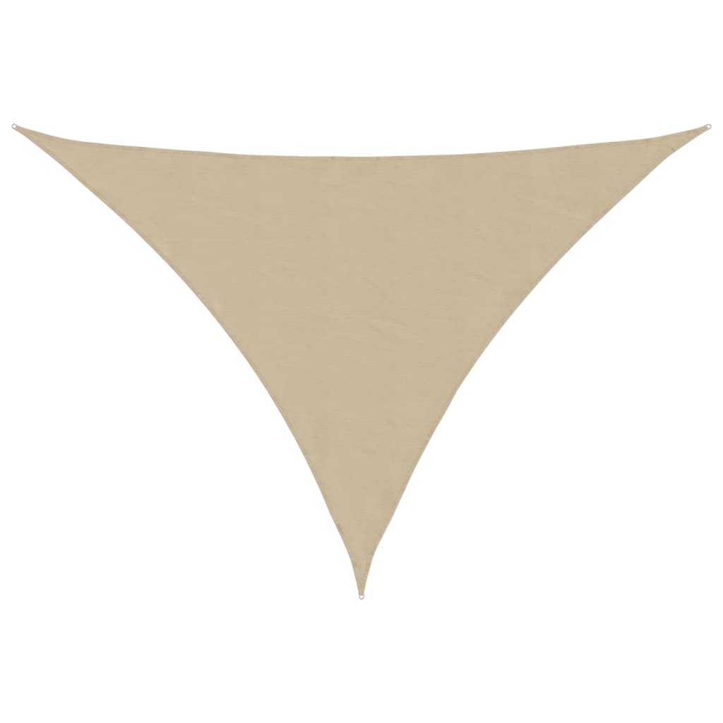 Zonnezeil 7x5x5 m 100% polyester oxford beige - AllerleiShop