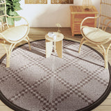 Buitenkleed Ø200 cm polypropeen bruin - AllerleiShop