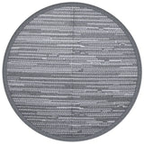 Buitenkleed Ø 160 cm polypropeen grijs - AllerleiShop