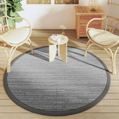 Buitenkleed Ø 160 cm polypropeen grijs - AllerleiShop