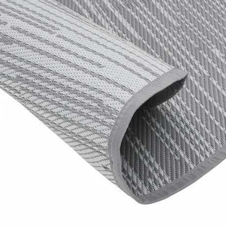 Buitenkleed Ø 160 cm polypropeen grijs - AllerleiShop