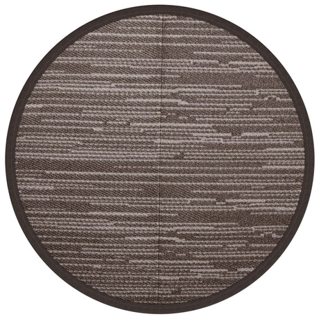 Buitenkleed Ø160 cm polypropeen bruin - AllerleiShop