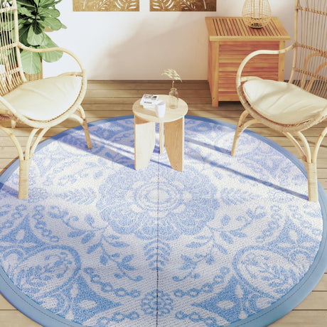Buitenkleed Ø200 cm polypropeen babyblauw - AllerleiShop