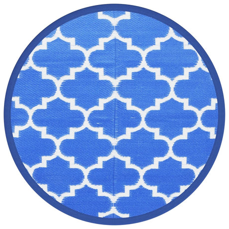 Buitenkleed Ø120 cm polypropeen blauw - AllerleiShop