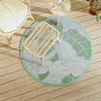 Buitenkleed Ø 120 cm polypropeen groen - AllerleiShop