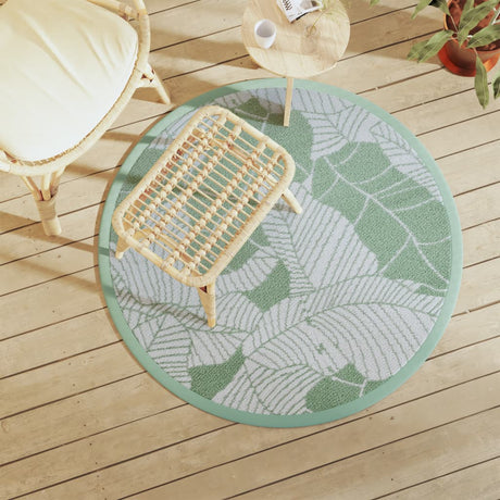 Buitenkleed Ø 120 cm polypropeen groen - AllerleiShop