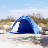 Strandtent waterdicht azuurblauw - AllerleiShop