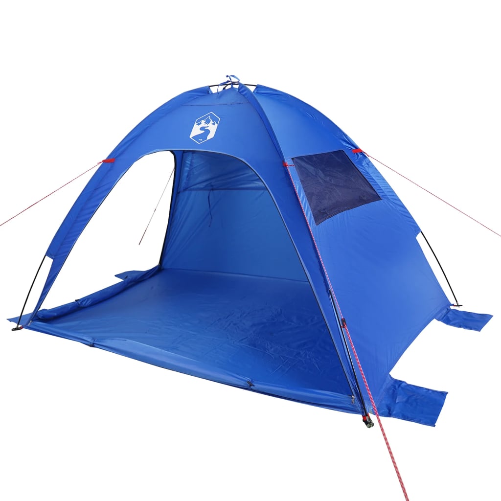 Strandtent waterdicht azuurblauw - AllerleiShop