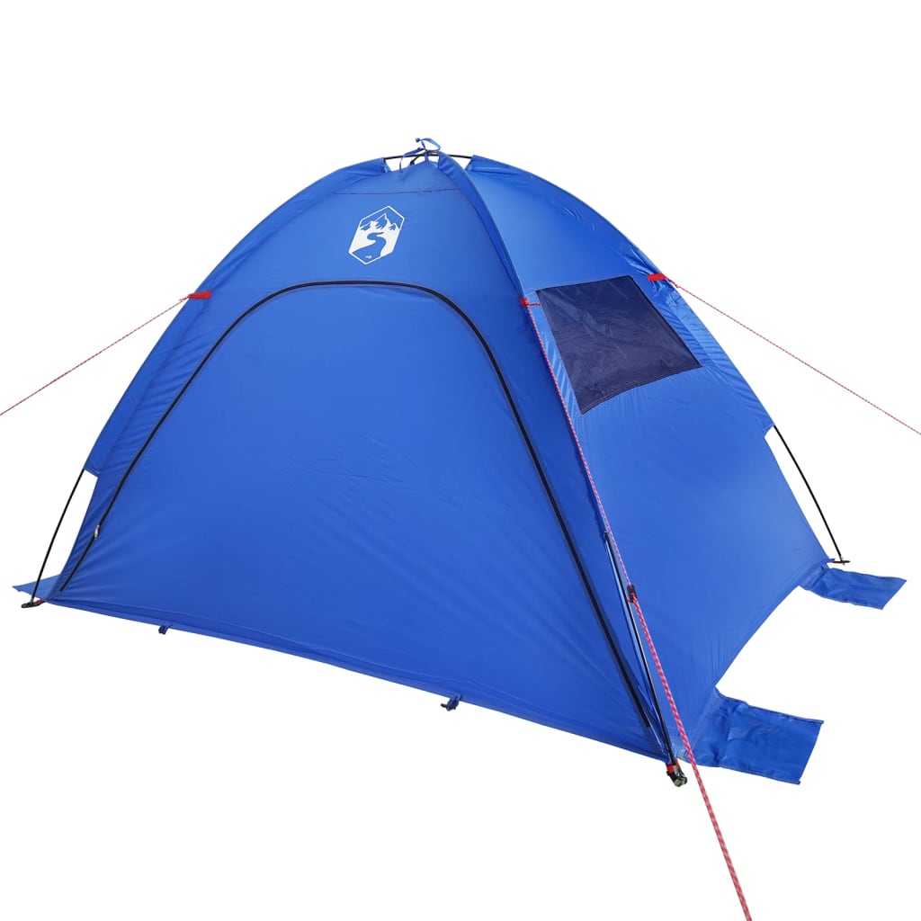 Strandtent waterdicht azuurblauw - AllerleiShop