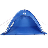 Strandtent waterdicht azuurblauw - AllerleiShop