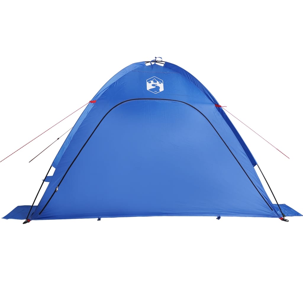 Strandtent waterdicht azuurblauw - AllerleiShop