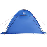 Strandtent waterdicht azuurblauw - AllerleiShop