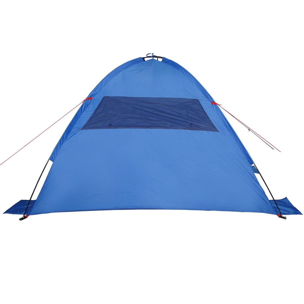 Strandtent waterdicht azuurblauw - AllerleiShop