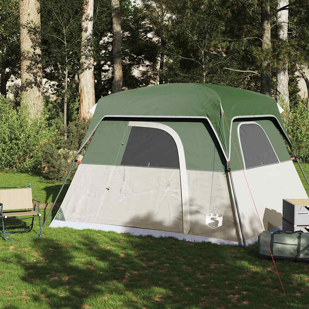 Tent 4-persoons waterdicht groen