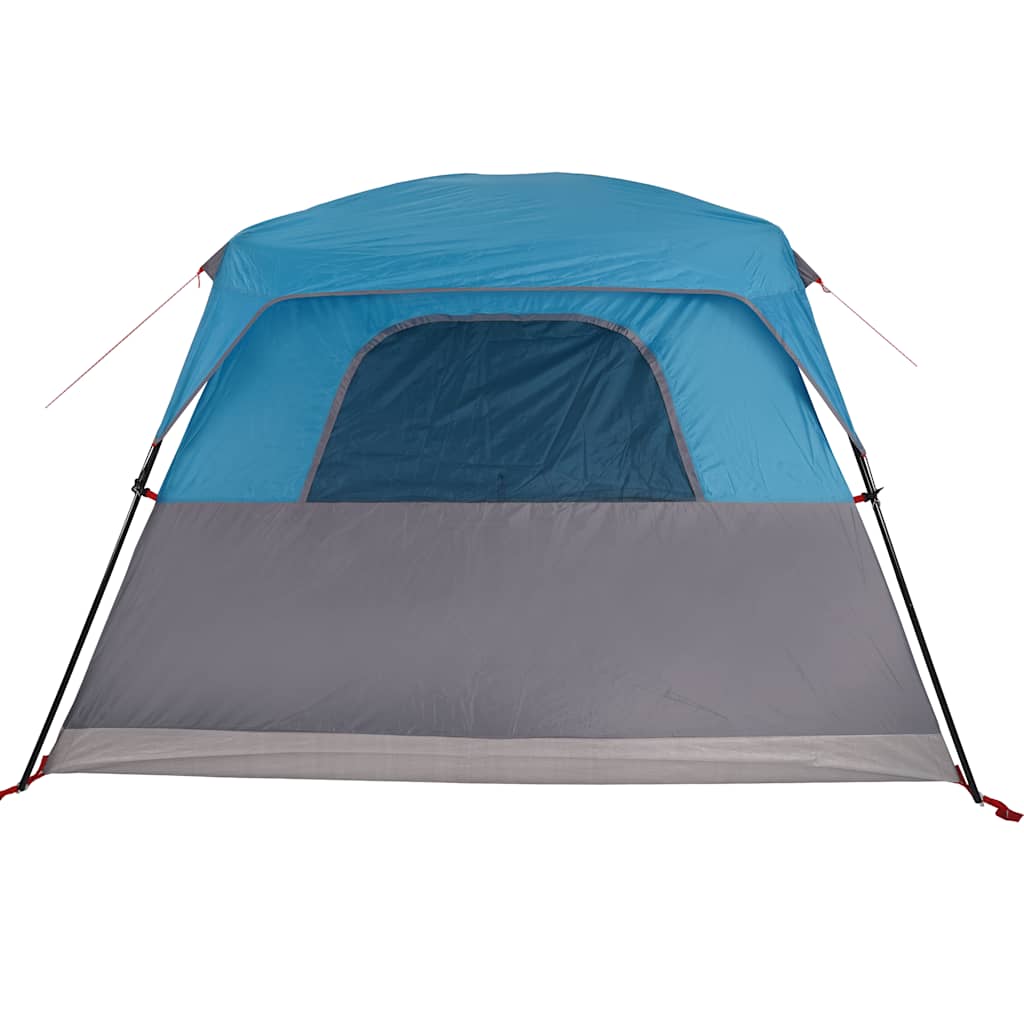 Tent 4-persoons waterdicht blauw