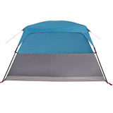 Tent 4-persoons waterdicht blauw