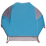 Koepeltent 1-persoons waterdicht blauw