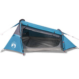 Tunneltent 2-persoons waterdicht blauw