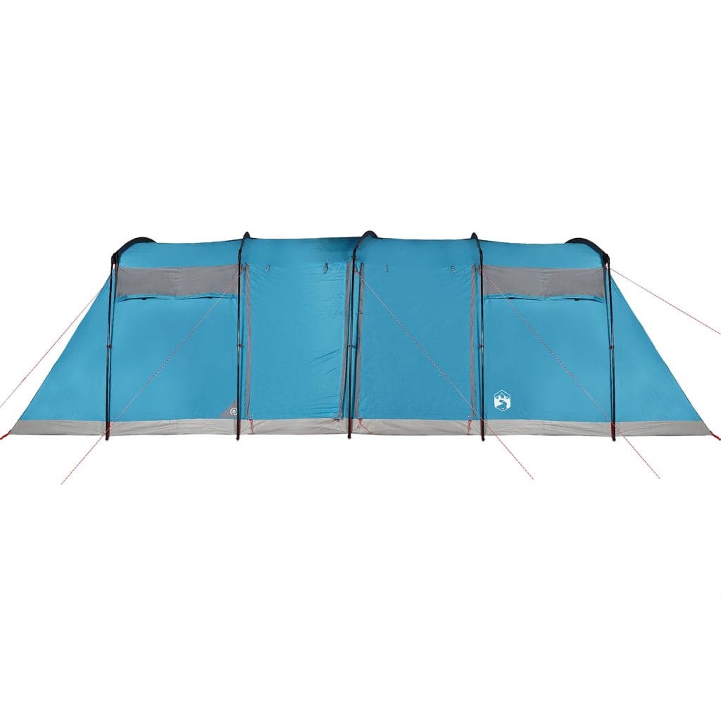 Tunneltent voor gezin 8-persoons waterdicht blauw