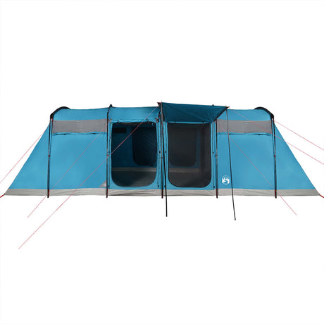 Tunneltent 10-persoons waterdicht blauw