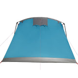 Tunneltent 10-persoons waterdicht blauw