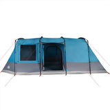 Tunneltent 4-persoons waterdicht blauw