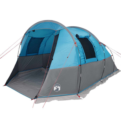 Tunneltent 4-persoons waterdicht blauw - AllerleiShop