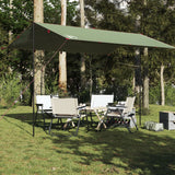 Kampeerluifel waterdicht 400x294 cm groen - AllerleiShop