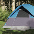 Koepeltent 2-persoons waterdicht blauw - AllerleiShop