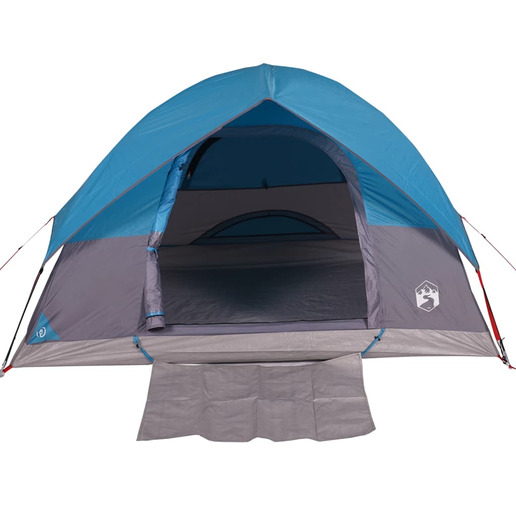 Koepeltent 3-persoons waterdicht blauw - AllerleiShop