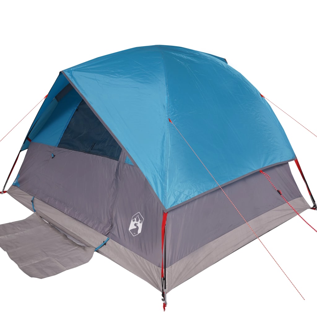 Koepeltent 6-persoons waterdicht blauw - AllerleiShop