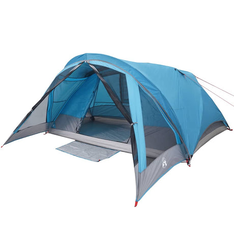 Tent 4-persoons waterdicht blauw