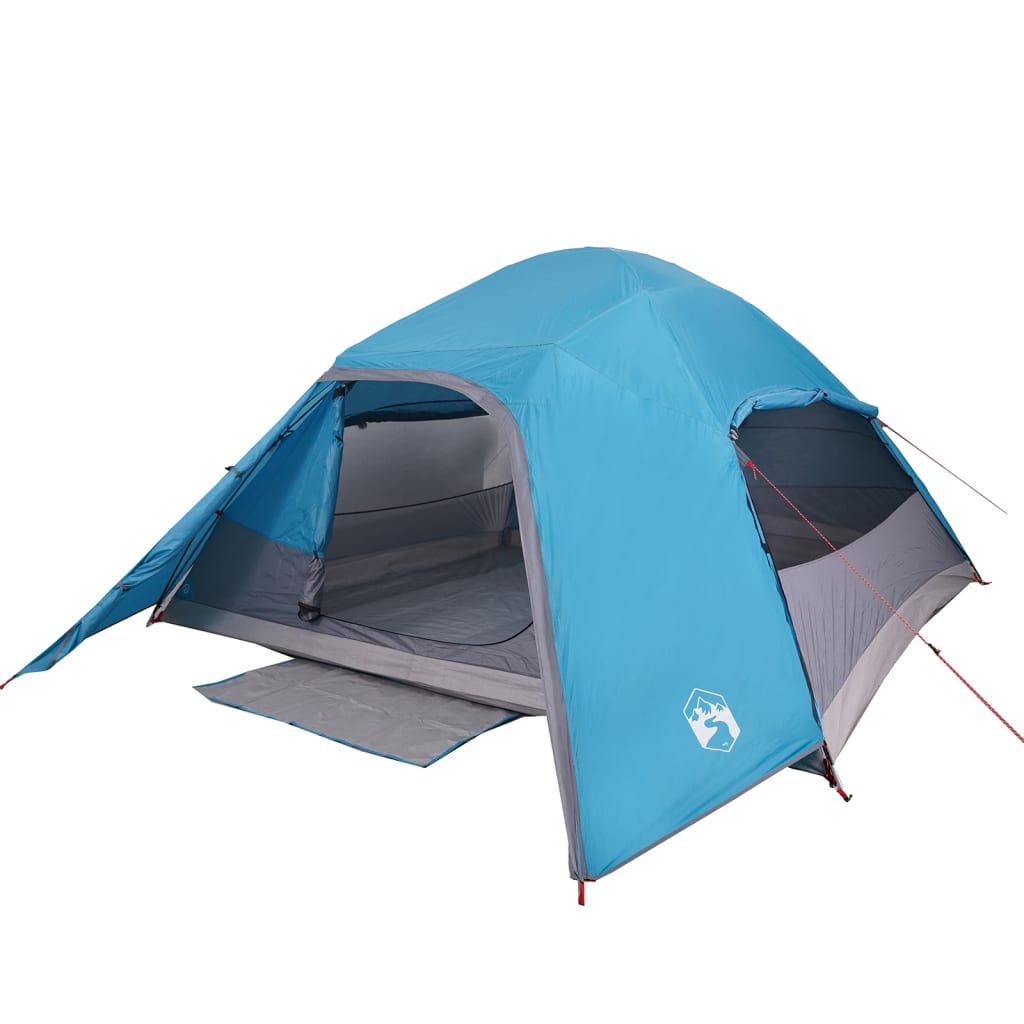 Koepeltent 6-persoons waterdicht blauw - AllerleiShop