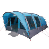 Tunneltent voor gezin 8-persoons waterdicht blauw