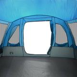 Tunneltent voor gezin 8-persoons waterdicht blauw