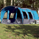 Tunneltent voor gezin 8-persoons waterdicht blauw