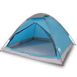 Koepeltent 2-persoons waterdicht blauw - AllerleiShop