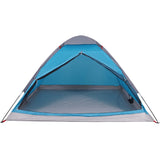 Koepeltent 2-persoons waterdicht blauw - AllerleiShop