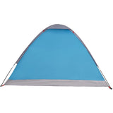 Koepeltent 4-persoons waterdicht blauw - AllerleiShop