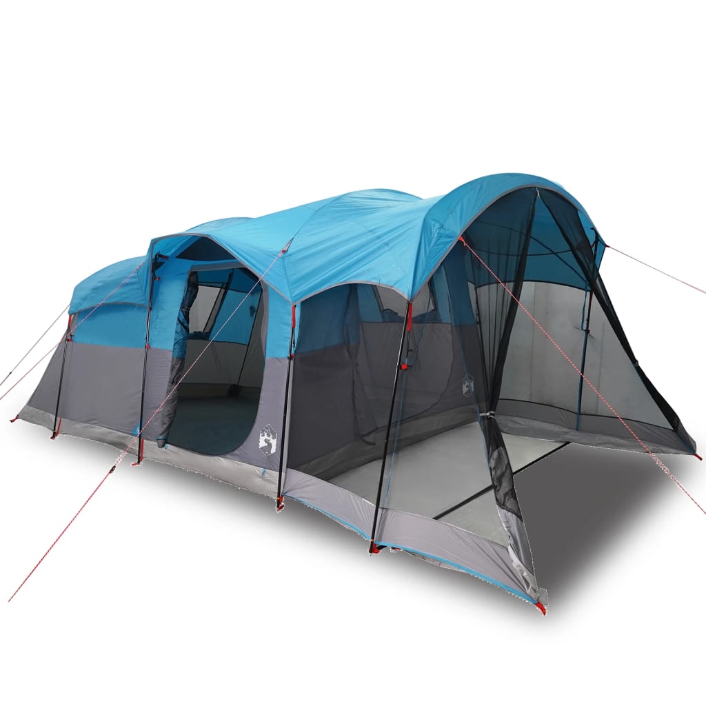 Tunneltent voor gezin 8-persoons waterdicht blauw - AllerleiShop