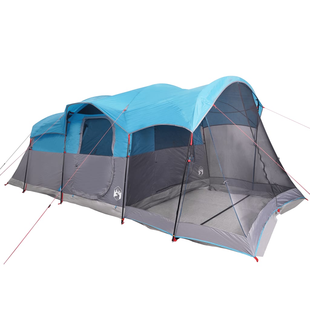 Tunneltent voor gezin 8-persoons waterdicht blauw - AllerleiShop