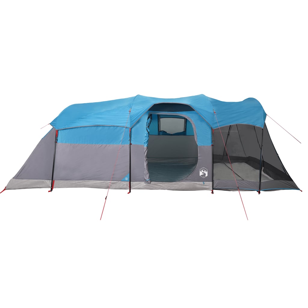 Tunneltent voor gezin 8-persoons waterdicht blauw - AllerleiShop