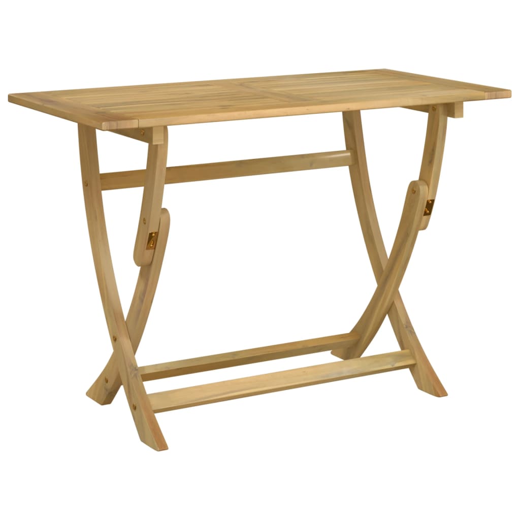 Tuintafel inklapbaar 110x55x75 cm massief acaciahout - AllerleiShop